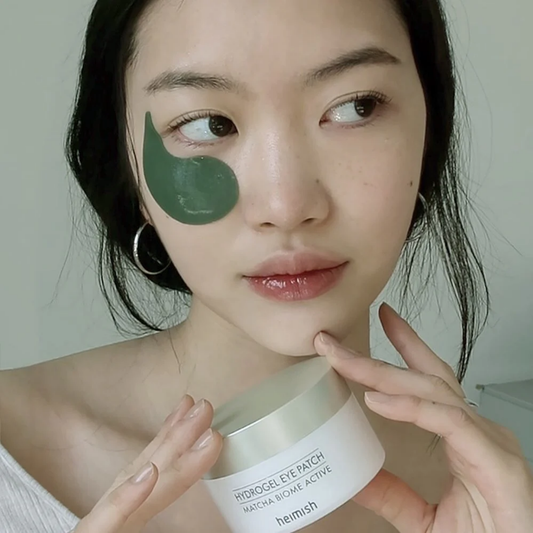 Patch hydrogel pour le contour des yeux Matcha Biome
