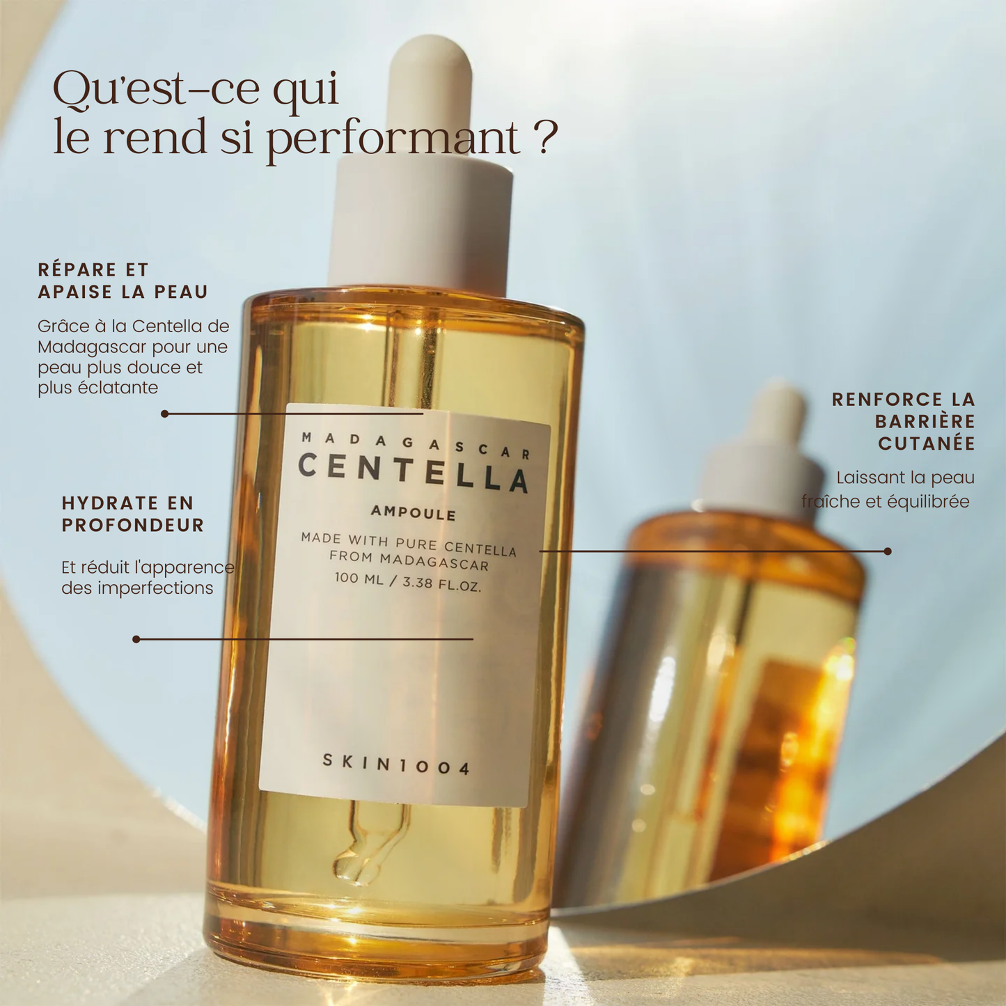 Kit ampoules Centella de Madagascar