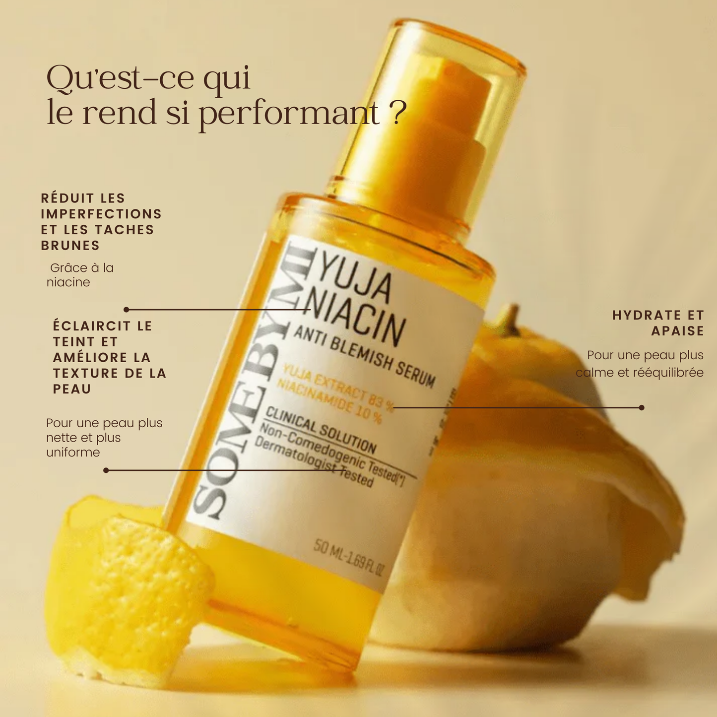 Sérum anti-imperfections à la niacine