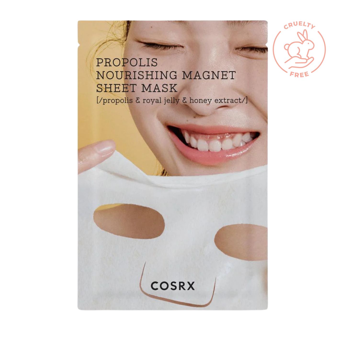 Masque en tissu nourrissant à la propolis Full Fit
