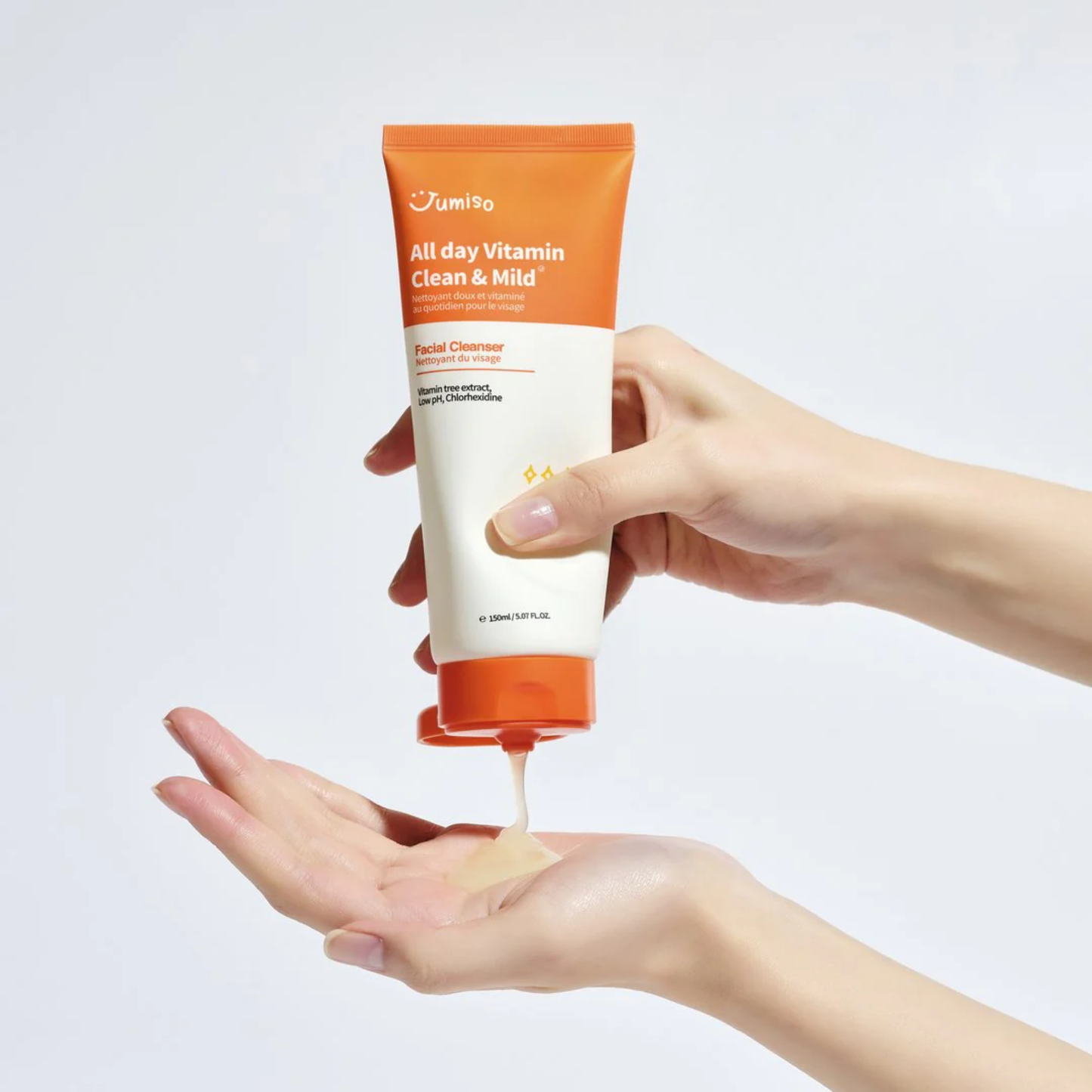 Nettoyant visage doux et vitaminé