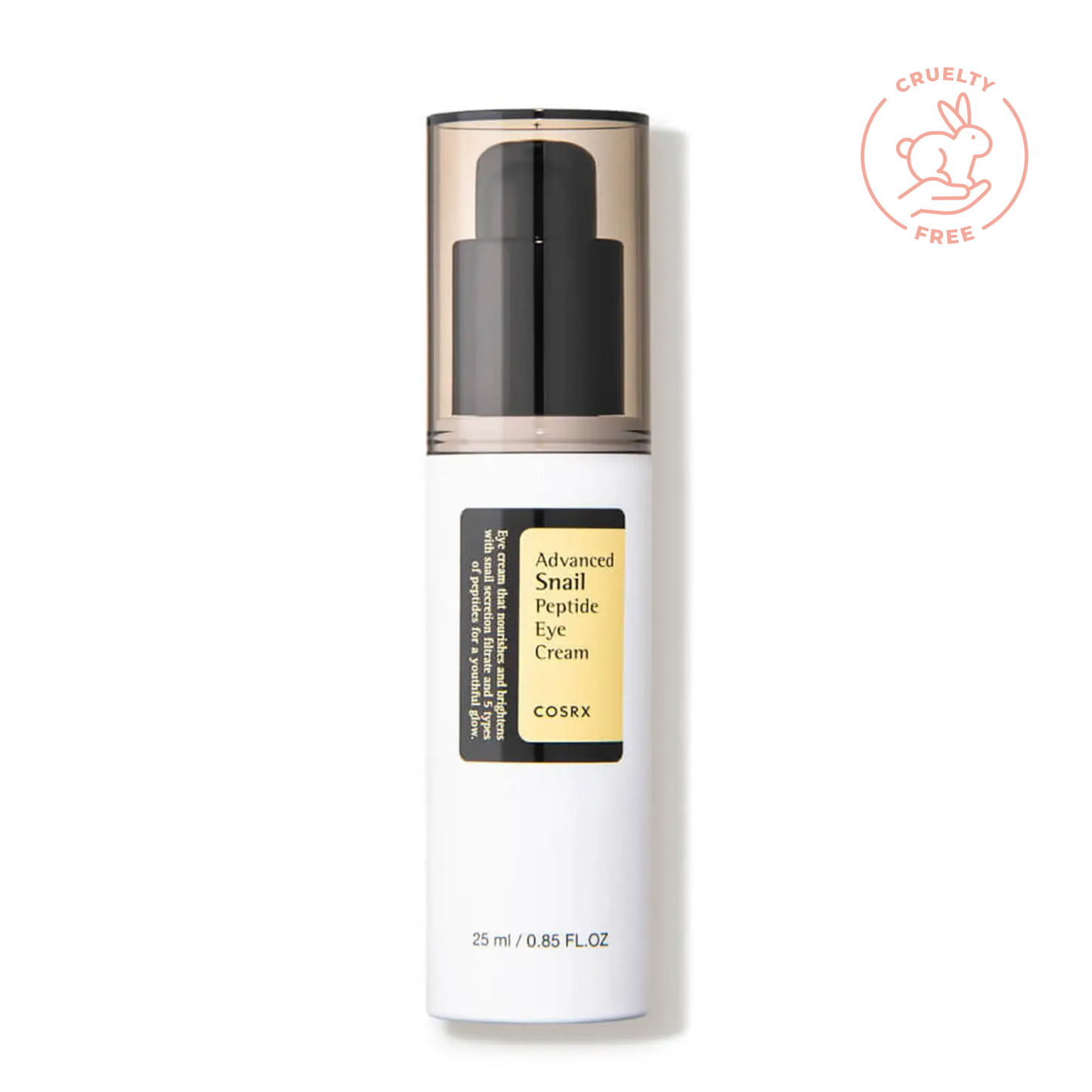 Crème contour des yeux avancée aux peptides d'escargot
