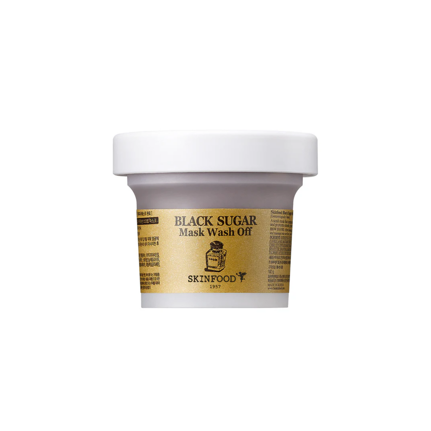 Masque nettoyant au sucre noir