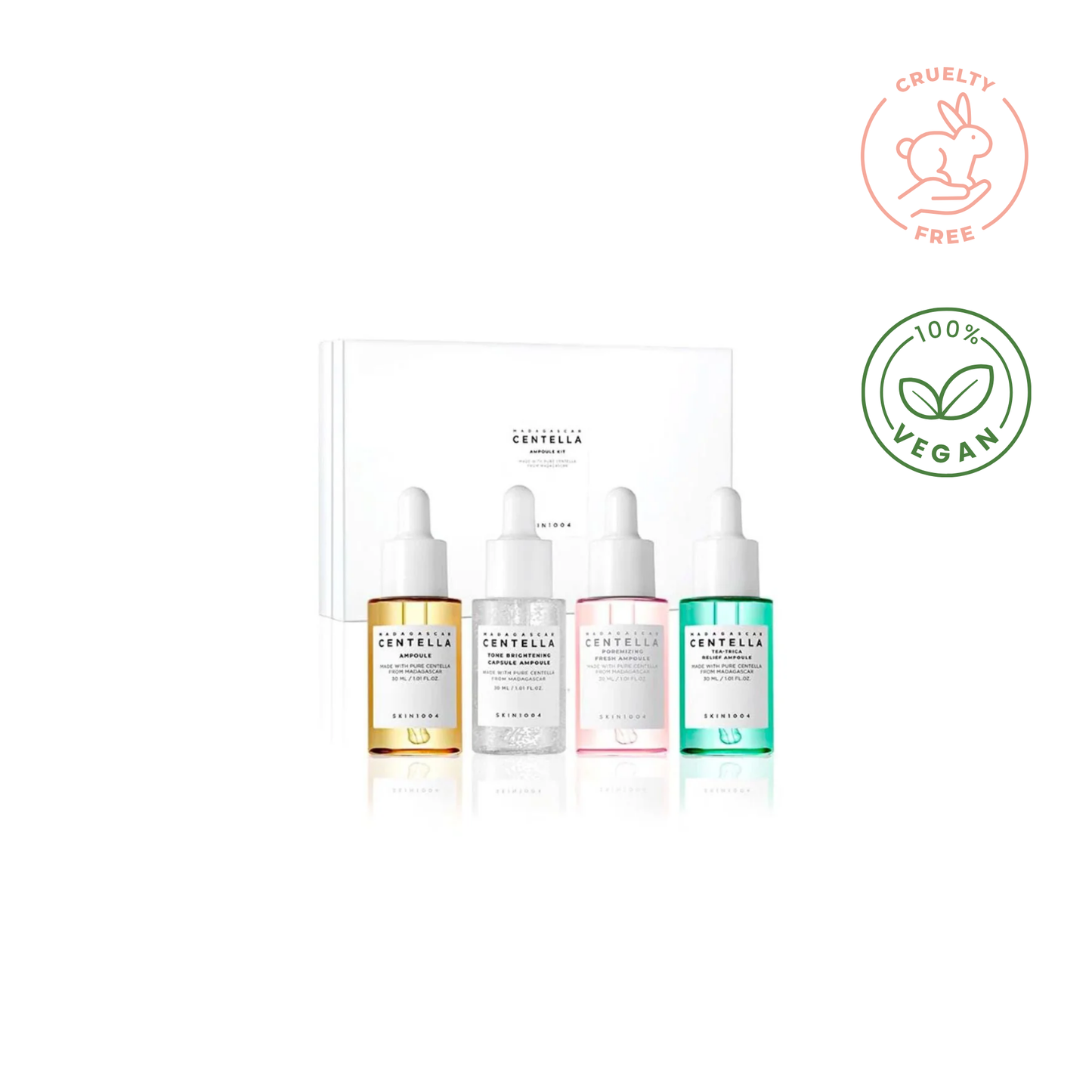 Kit ampoules Centella de Madagascar