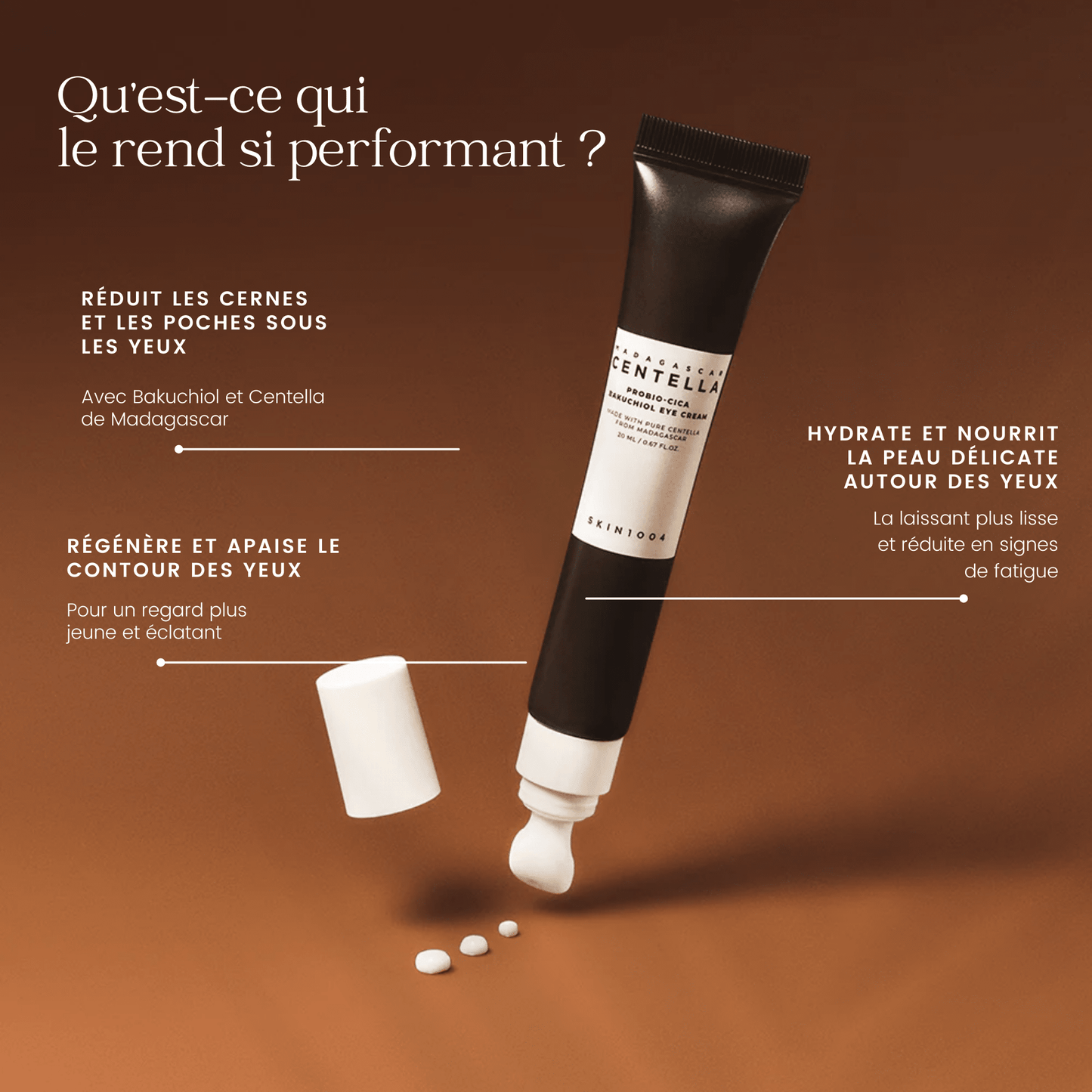 Crème contour des yeux Centella Probio - Cica Bakuchiol de Madagascar de la marque SKIN1004