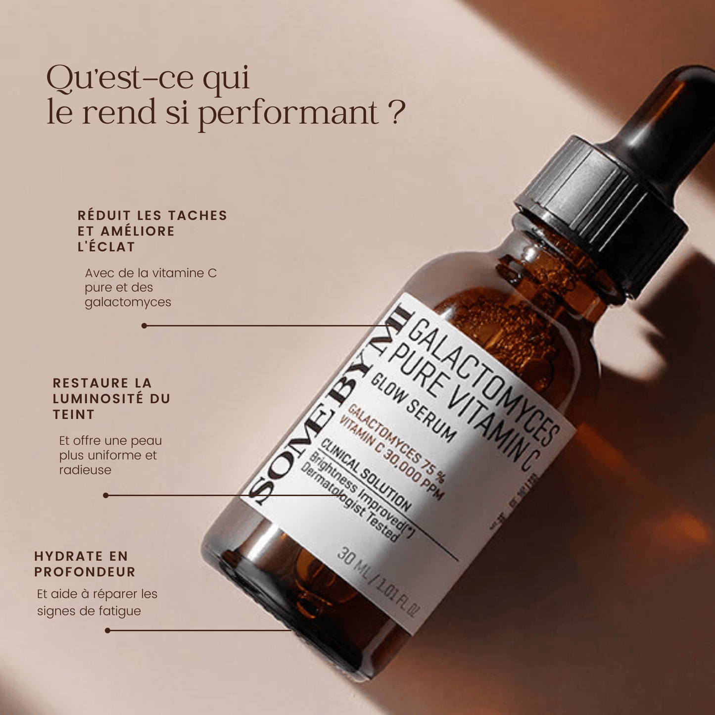 Sérum éclat à la vitamine C pure de la marque SOME BY MI