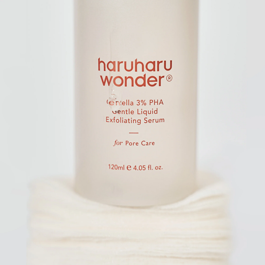 Sérum exfoliant liquide doux Centella 3% PHA de la marque Haruharu WONDER