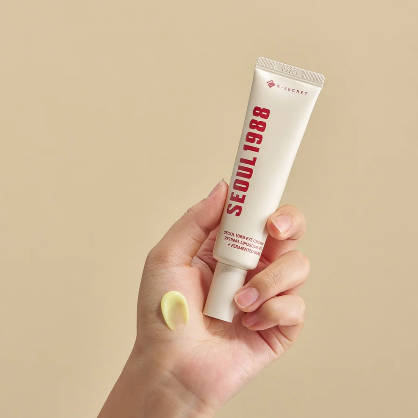 Crème contour des yeux SEOUL 1988 : Liposome rétinien 4 % + Fève fermentée