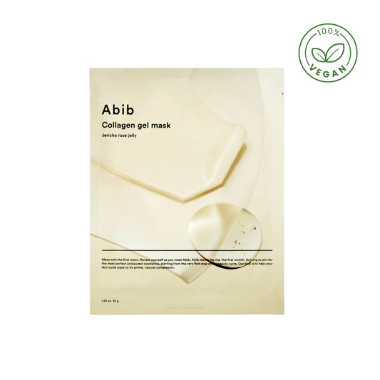 Masque gel au collagène gelée de rose de Jéricho