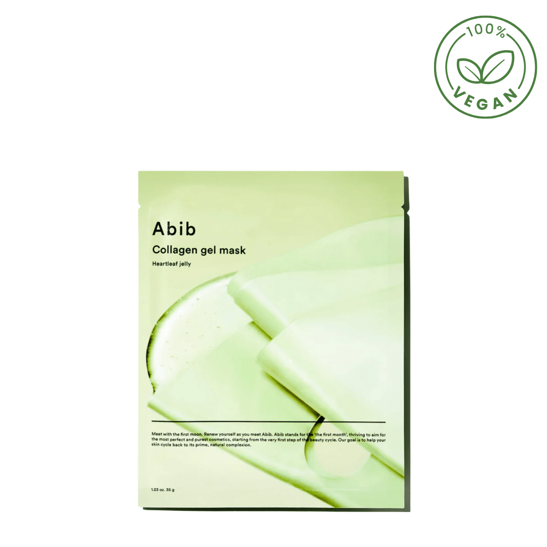 Abib - Masque gel au collagène & Heartleaf – Apaiser & repulper de la marque Abib