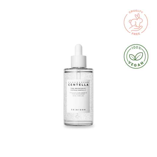 Ampoule éclaircissante à la Centella de Madagascar de la marque SKIN1004