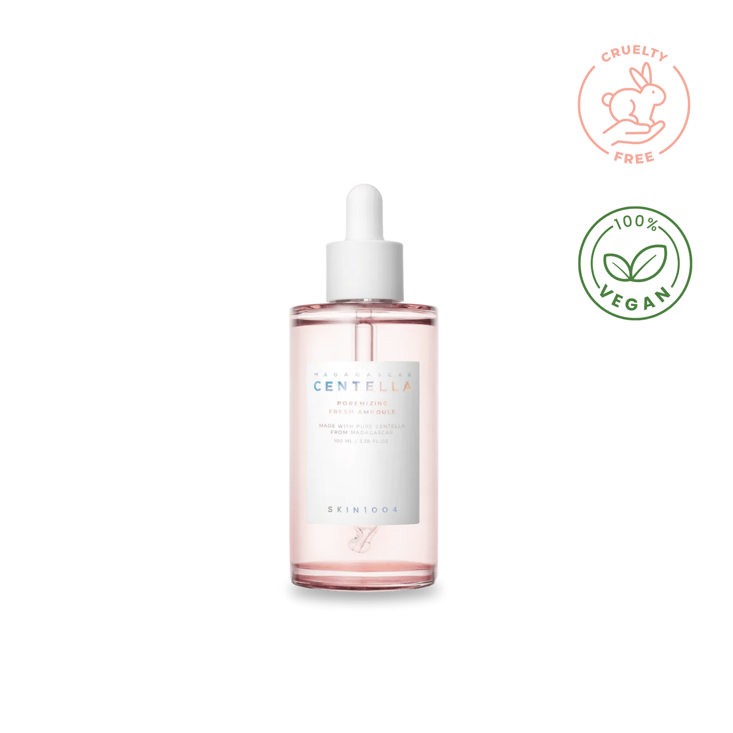 Ampoule Fraîche Poremisante Centella de Madagascar de la marque SKIN1004