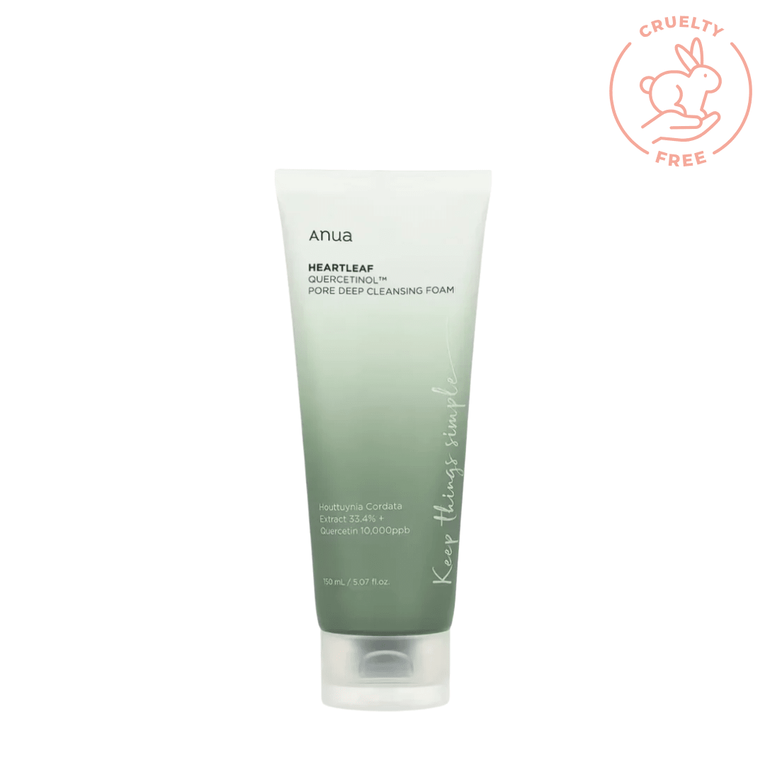 Anua - Mousse nettoyante au quercétinol & Heartleaf – Purifier & apaiser de la marque Anua