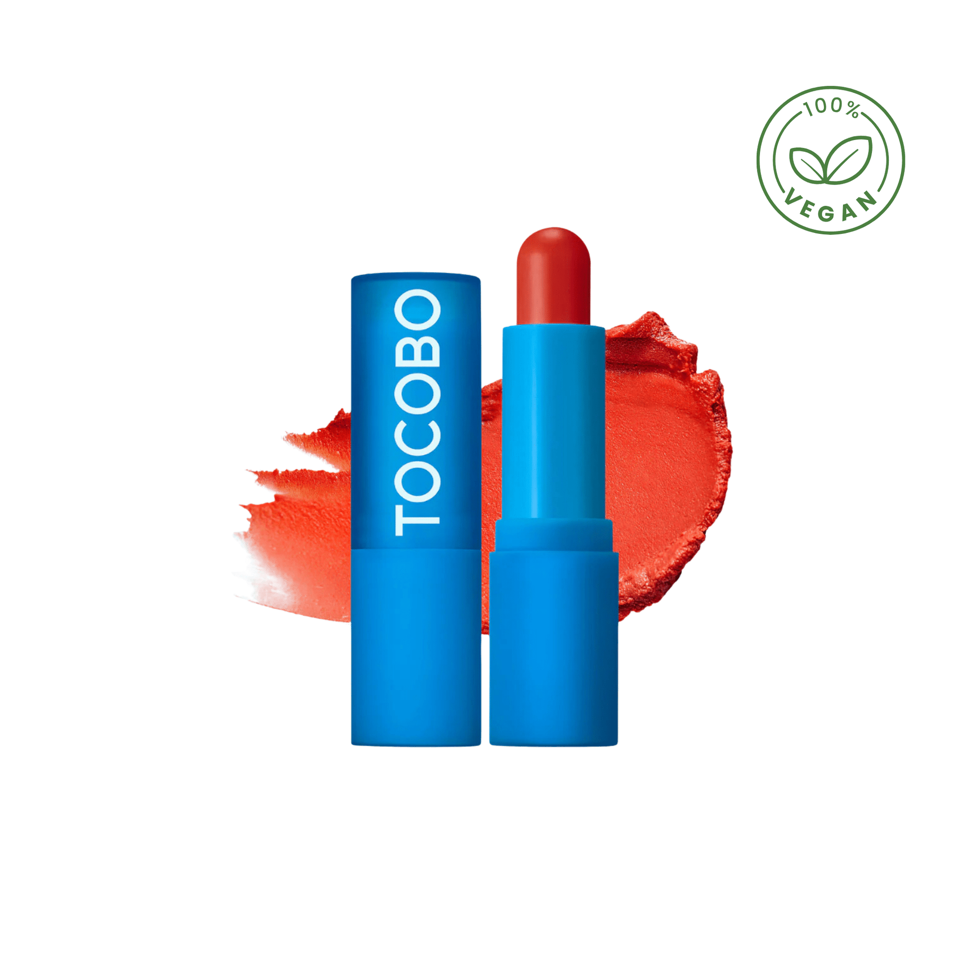 Baume à lèvres en crème poudre de la marque TOCOBO