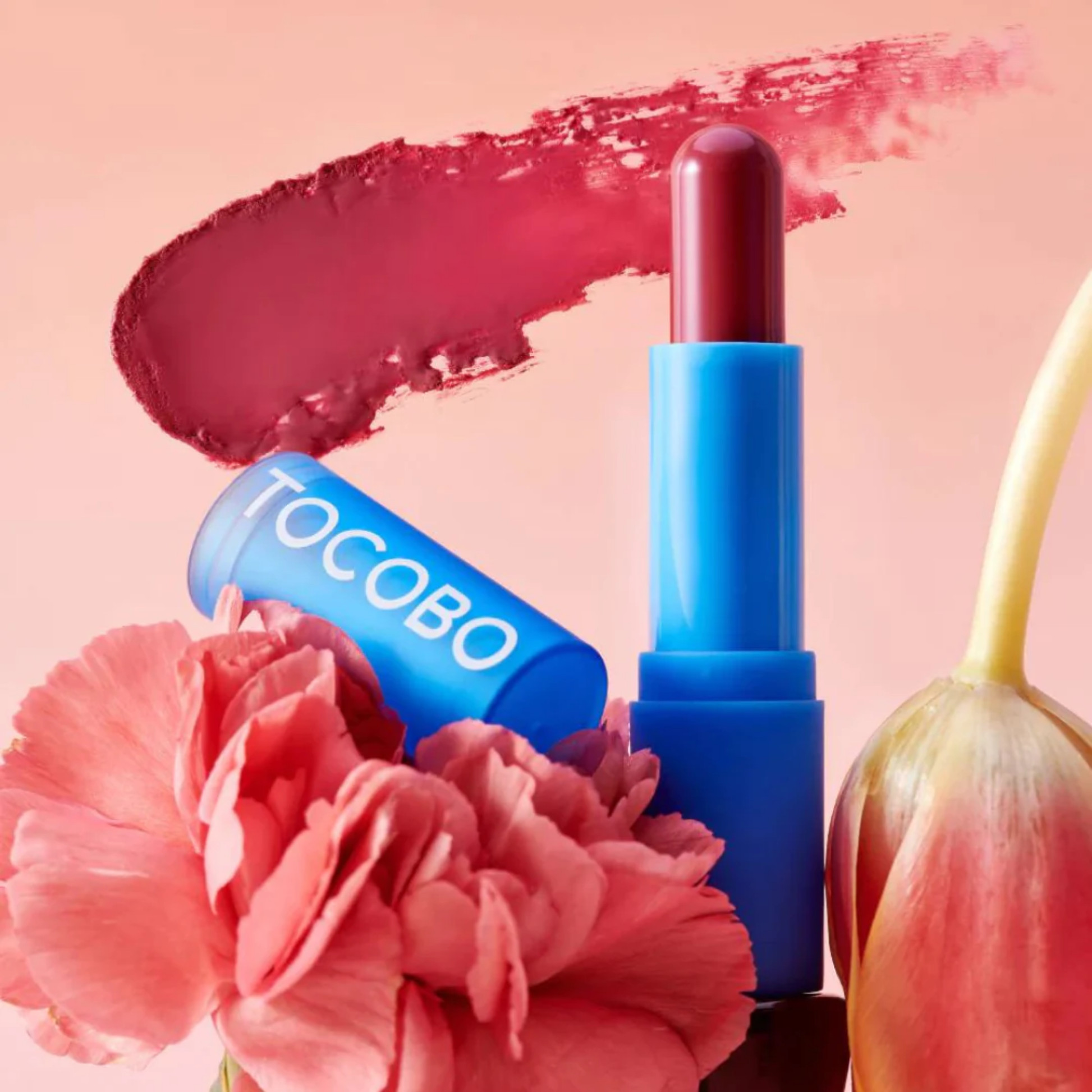 Baume à lèvres en crème poudre de la marque TOCOBO