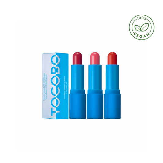 Baume à lèvres en crème poudre de la marque TOCOBO