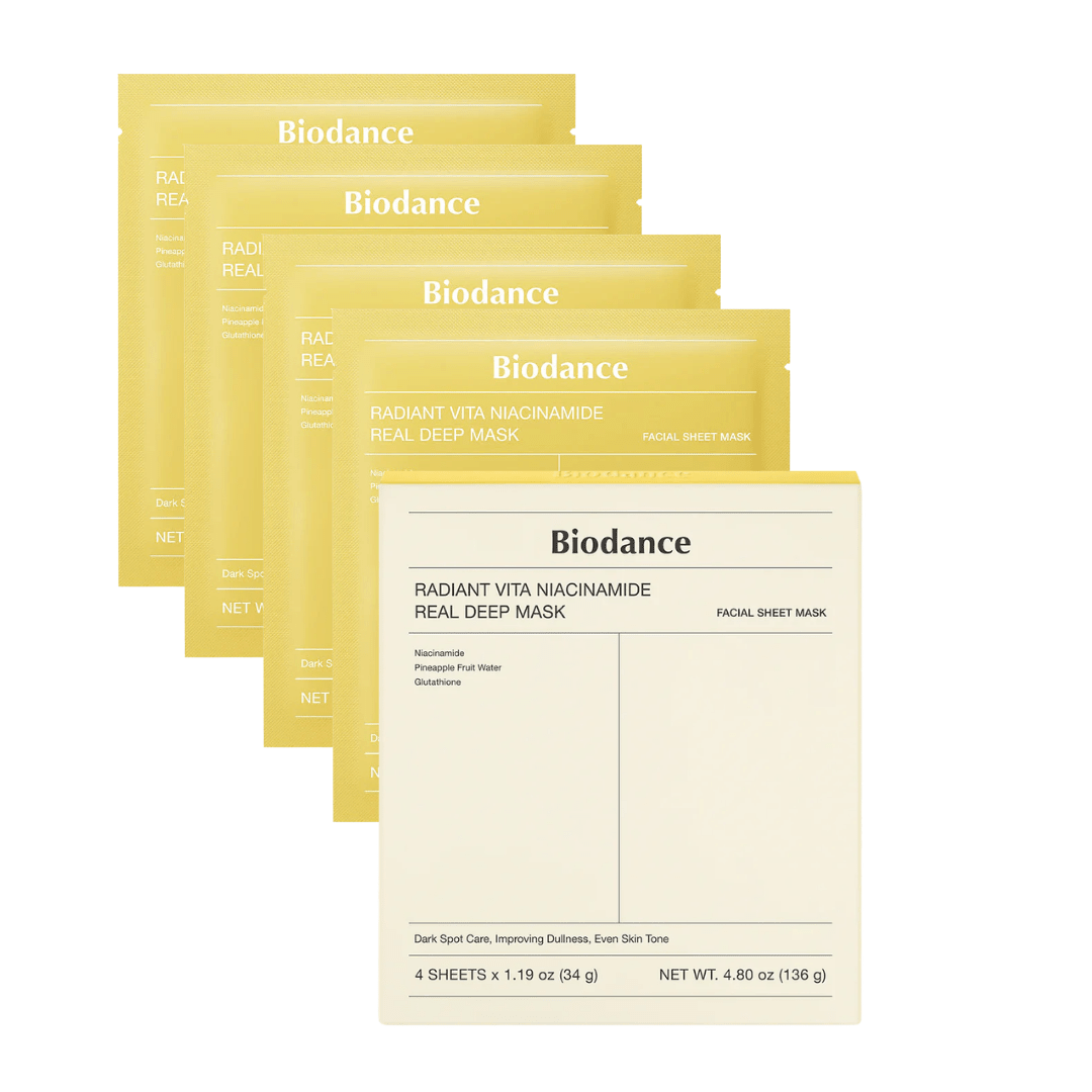 Biodance – Masque Hydrogel Radiant Vita Niacinamide Real Deep Mask de la marque Biodance