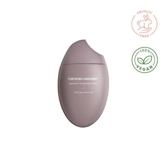 Crème hydratante hyaluronique Riz noir 10 de la marque Haruharu WONDER