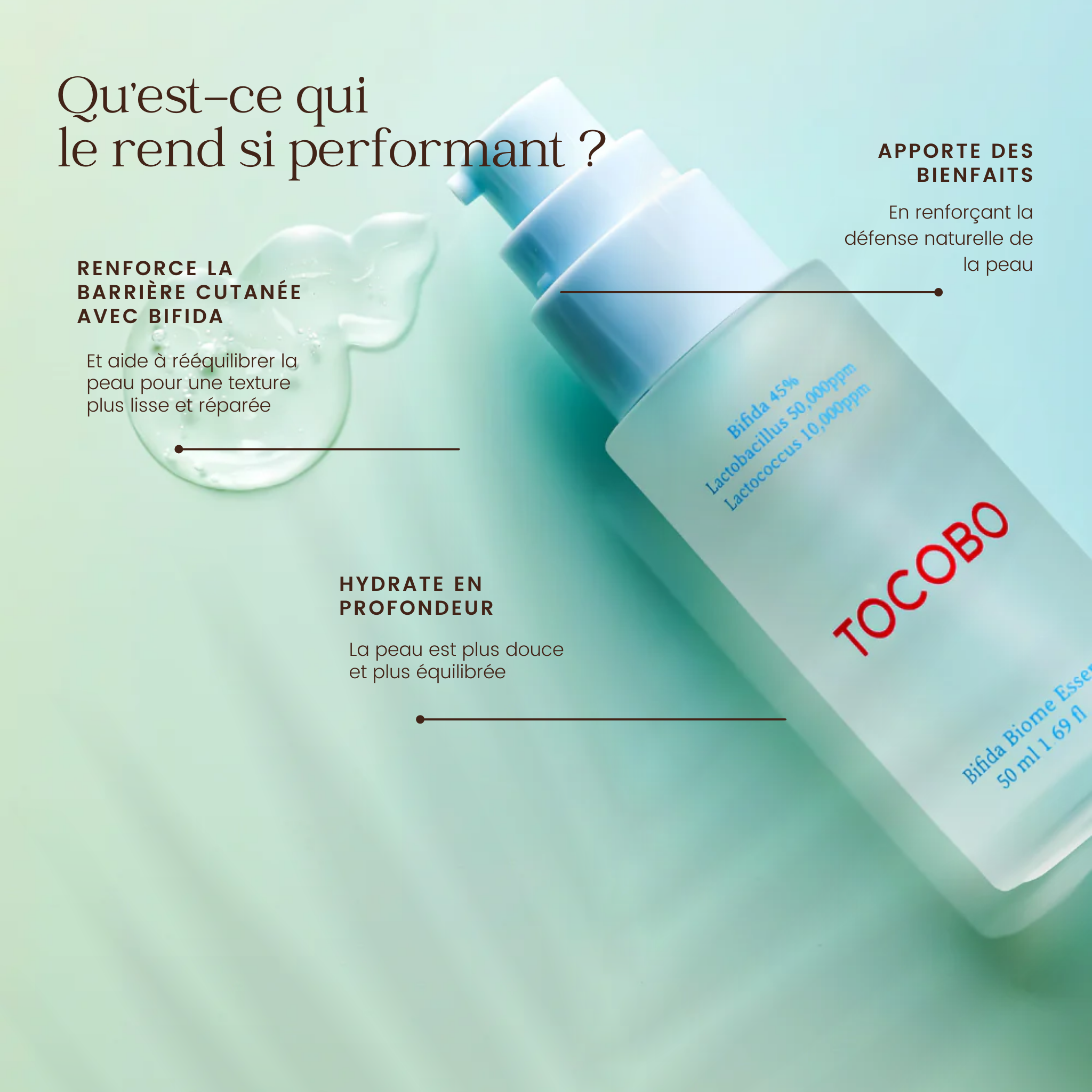 Essence de biome Bifida de la marque TOCOBO