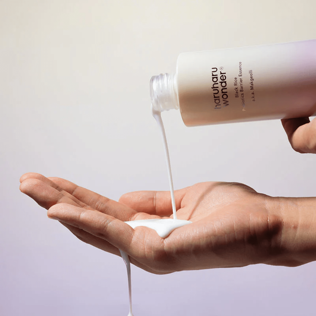 Haruharu Wonder – Essence Probiotiques & Barrière au Riz Noir