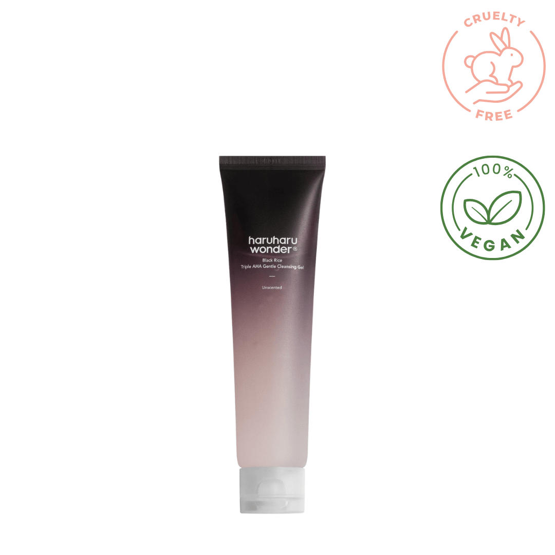 Haruharu WONDER - Gel nettoyant doux riz noir triple AHA – Nettoyer & exfolier de la marque Haruharu WONDER