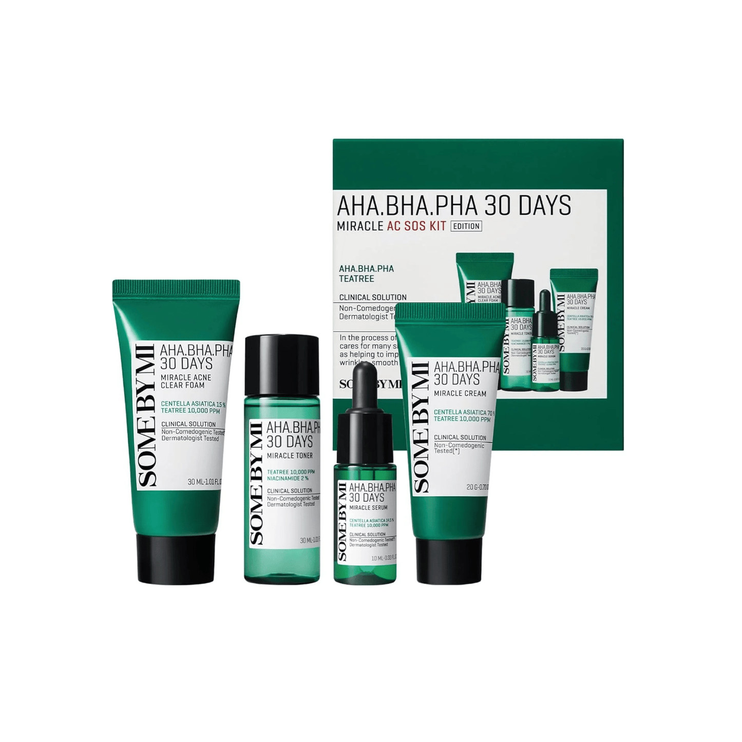 Kit AC SOS AHA, BHA, PHA 30 jours de la marque SOME BY MI