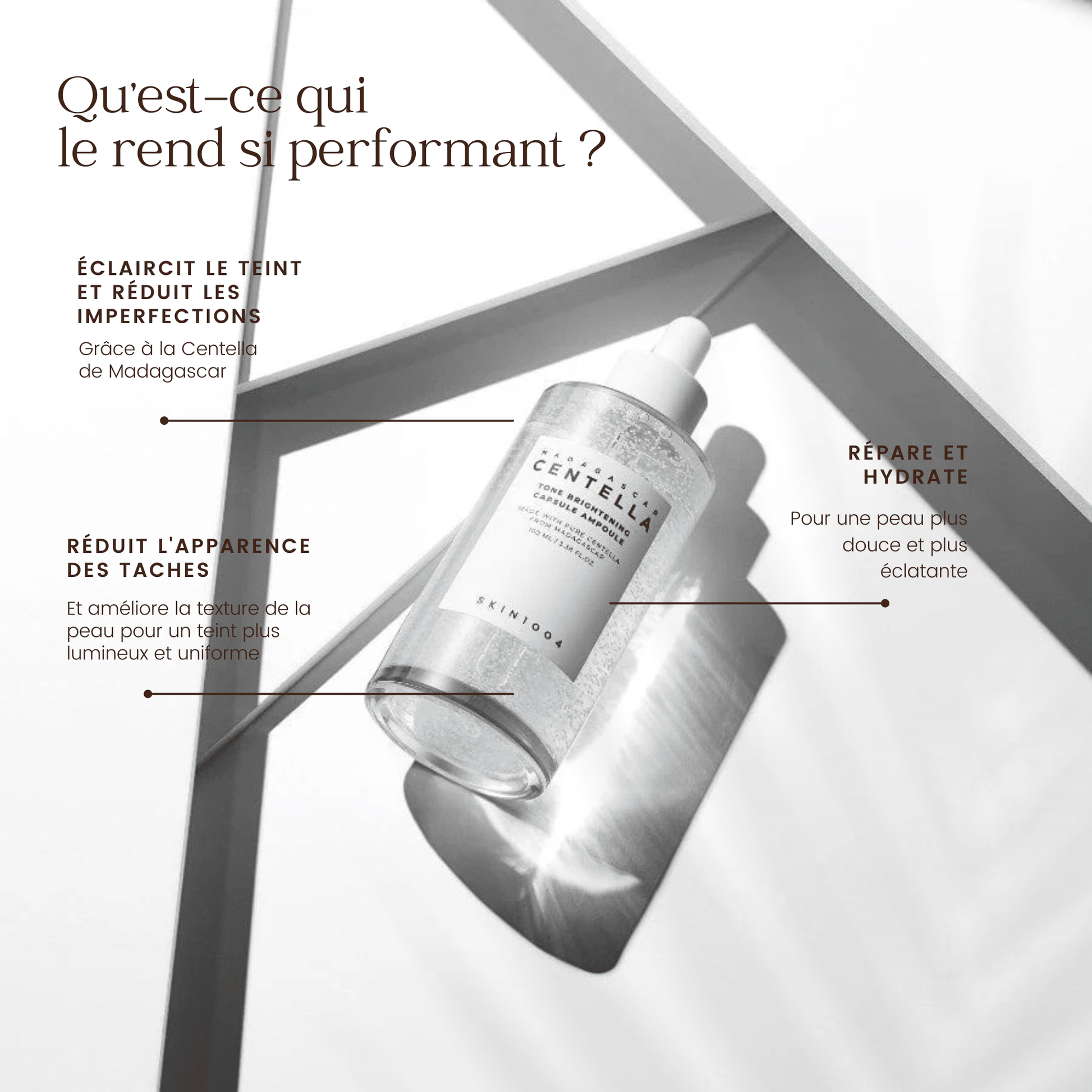 Kit ampoules Centella de Madagascar de la marque SKIN1004