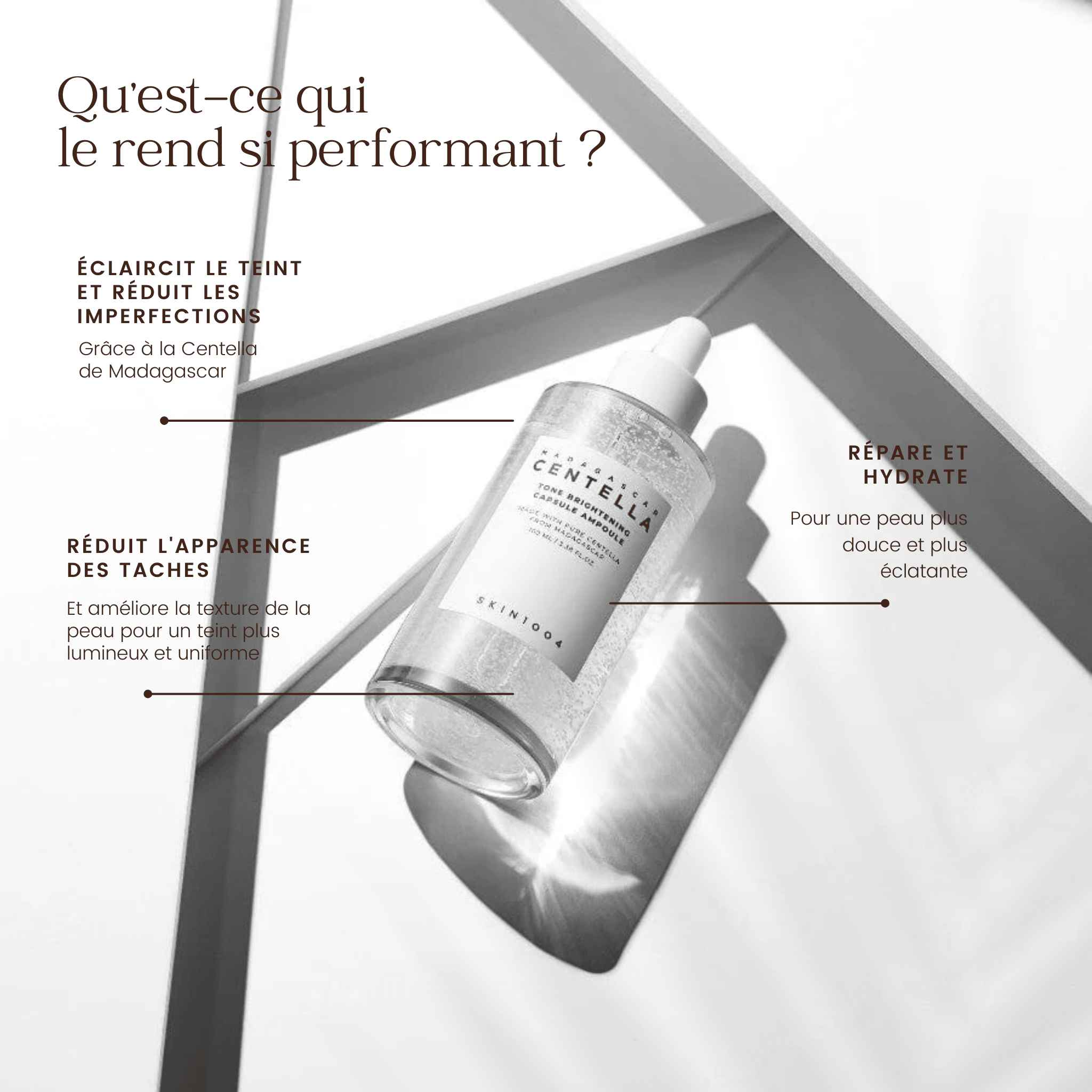 Kit ampoules Centella de Madagascar de la marque SKIN1004