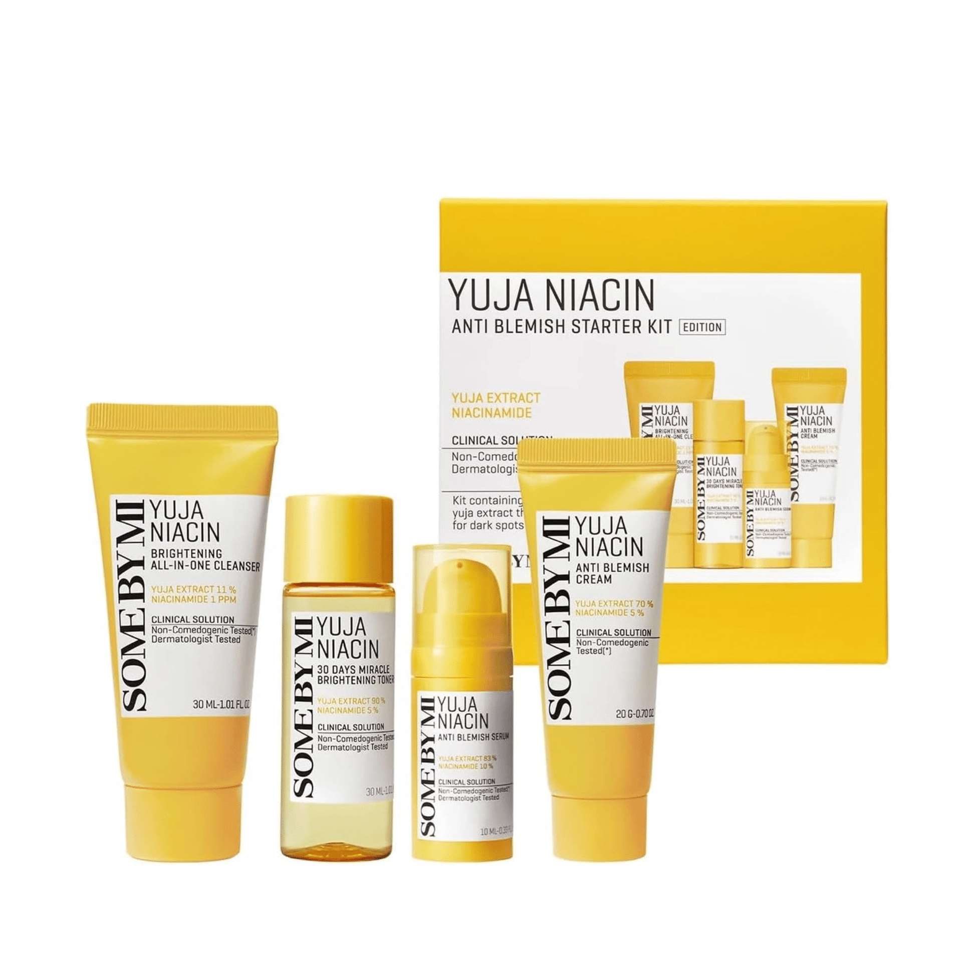 Kit de démarrage anti - imperfections à la niacine Yuja de la marque SOME BY MI