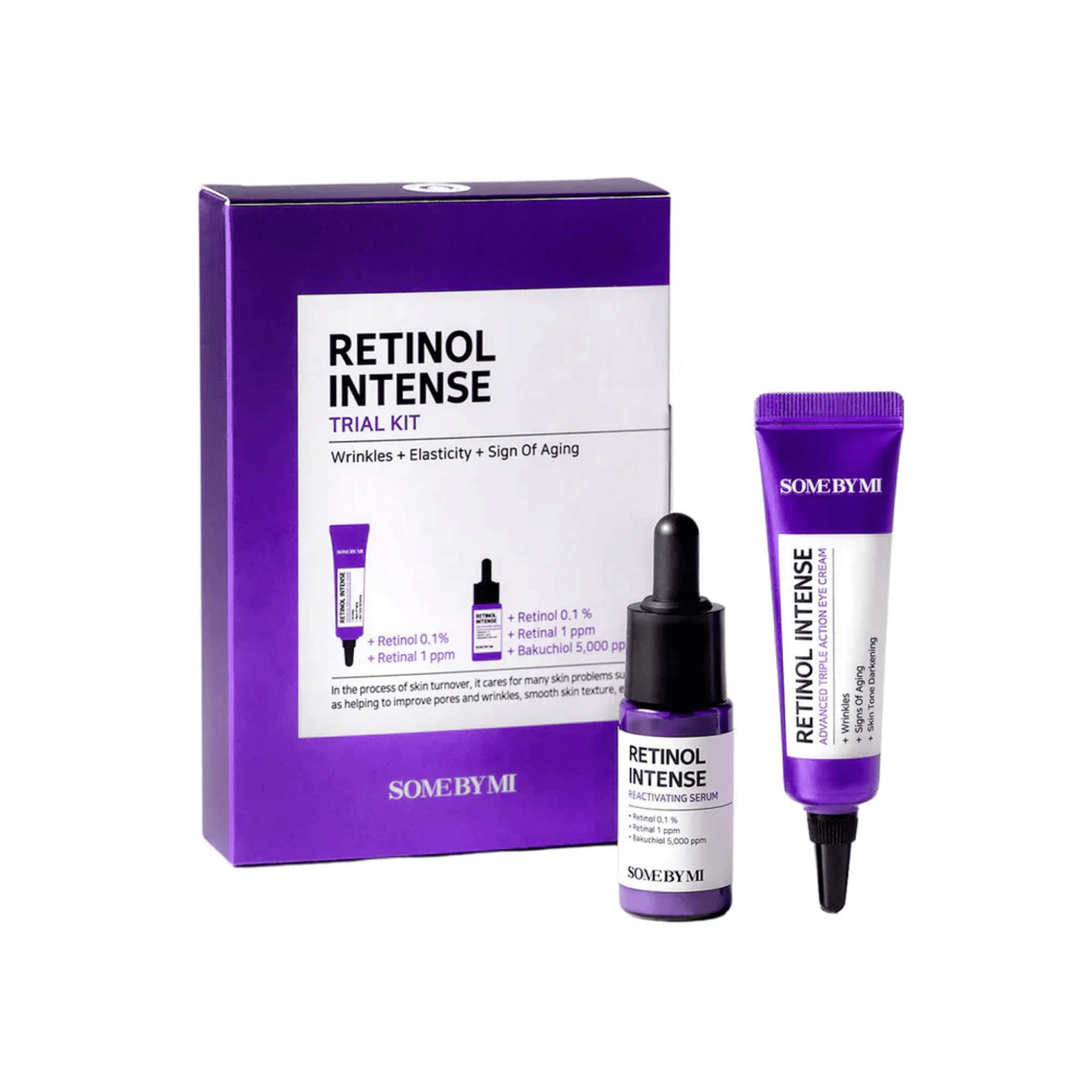 Kit d'essai intense au rétinol de la marque SOME BY MI