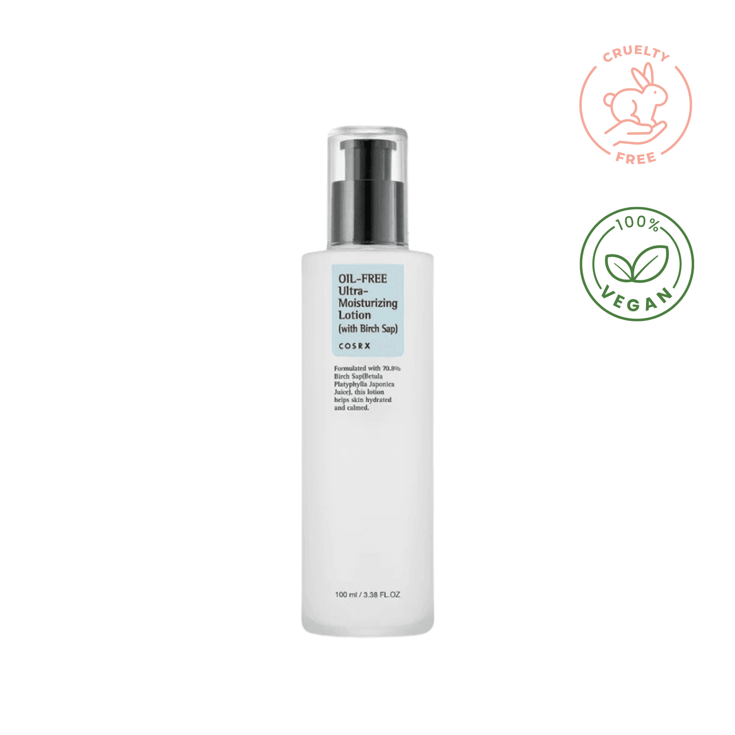 Lotion Hydratante au sève de bouleau de la marque COSRX