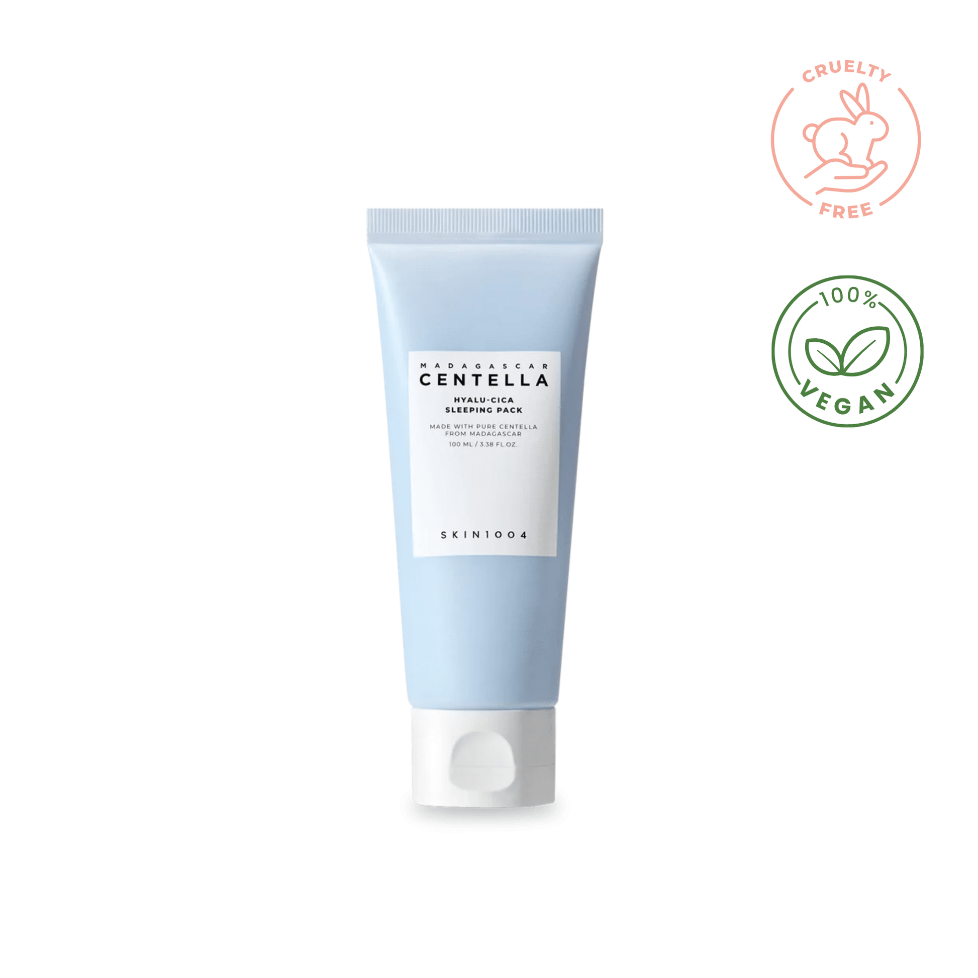 Masque de nuit Centella Hyalu - Cica de Madagascar de la marque SKIN1004