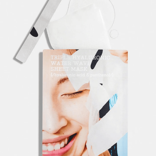 Masque en tissu à l'eau triple hyaluronique Hydrium de la marque COSRX