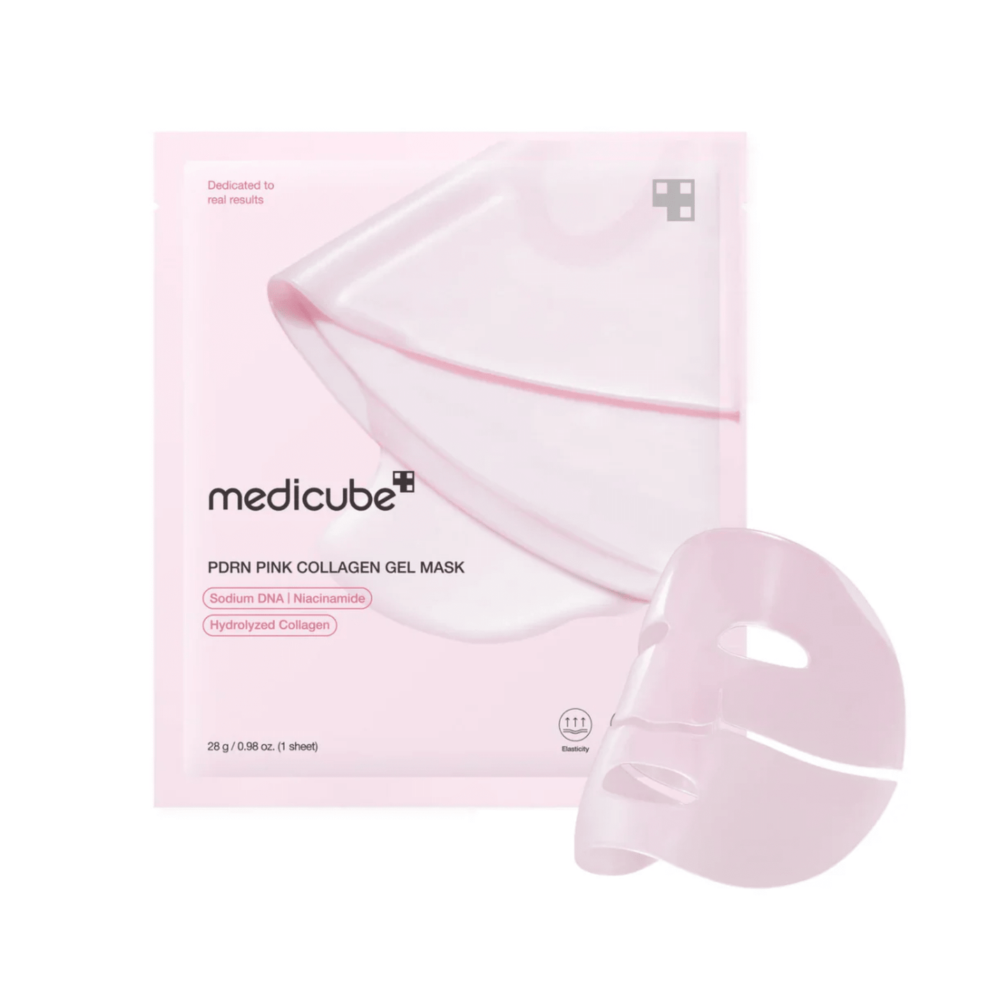 Masque gel au collagène rose de la marque medicube