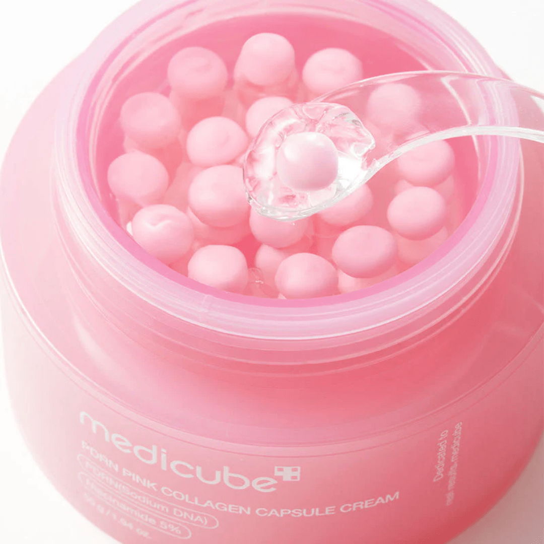 Medicube – Crème Capsule PDRN Collagène Rose de la marque medicube
