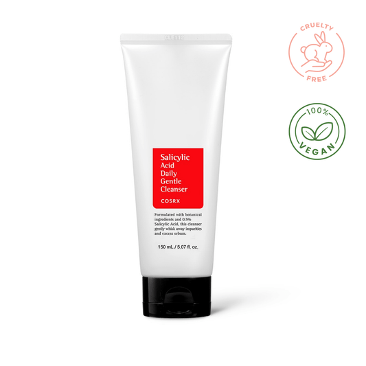 Mousse nettoyante visage à l'acide salicylique de la marque COSRX