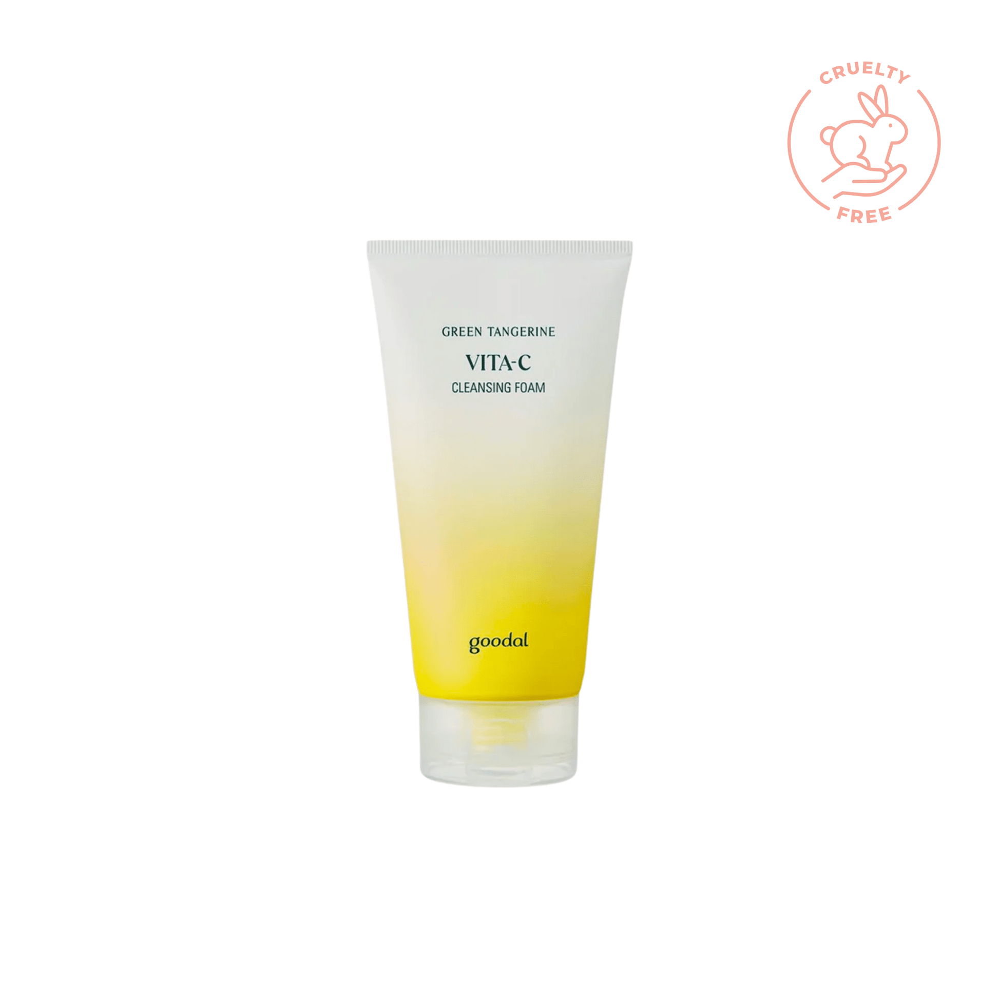 Mousse nettoyante Vita C à la mandarine verte de la marque Goodal