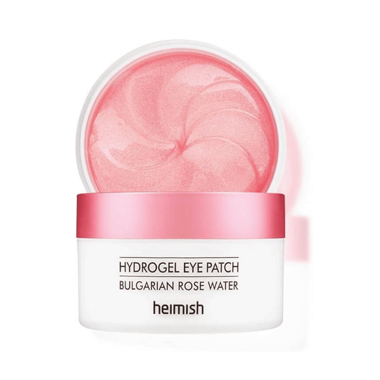 Patch hydrogel pour le contour des yeux à l'eau de rose bulgare de la marque heimish