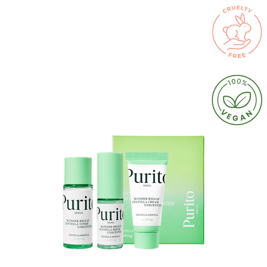 PURITO – Mini Kit Wonder Releaf Centella Non Parfumé de la marque PURITO