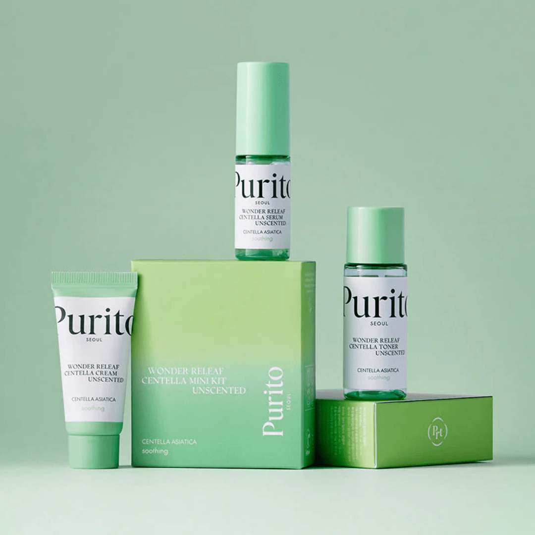 PURITO – Mini Kit Wonder Releaf Centella Non Parfumé de la marque PURITO