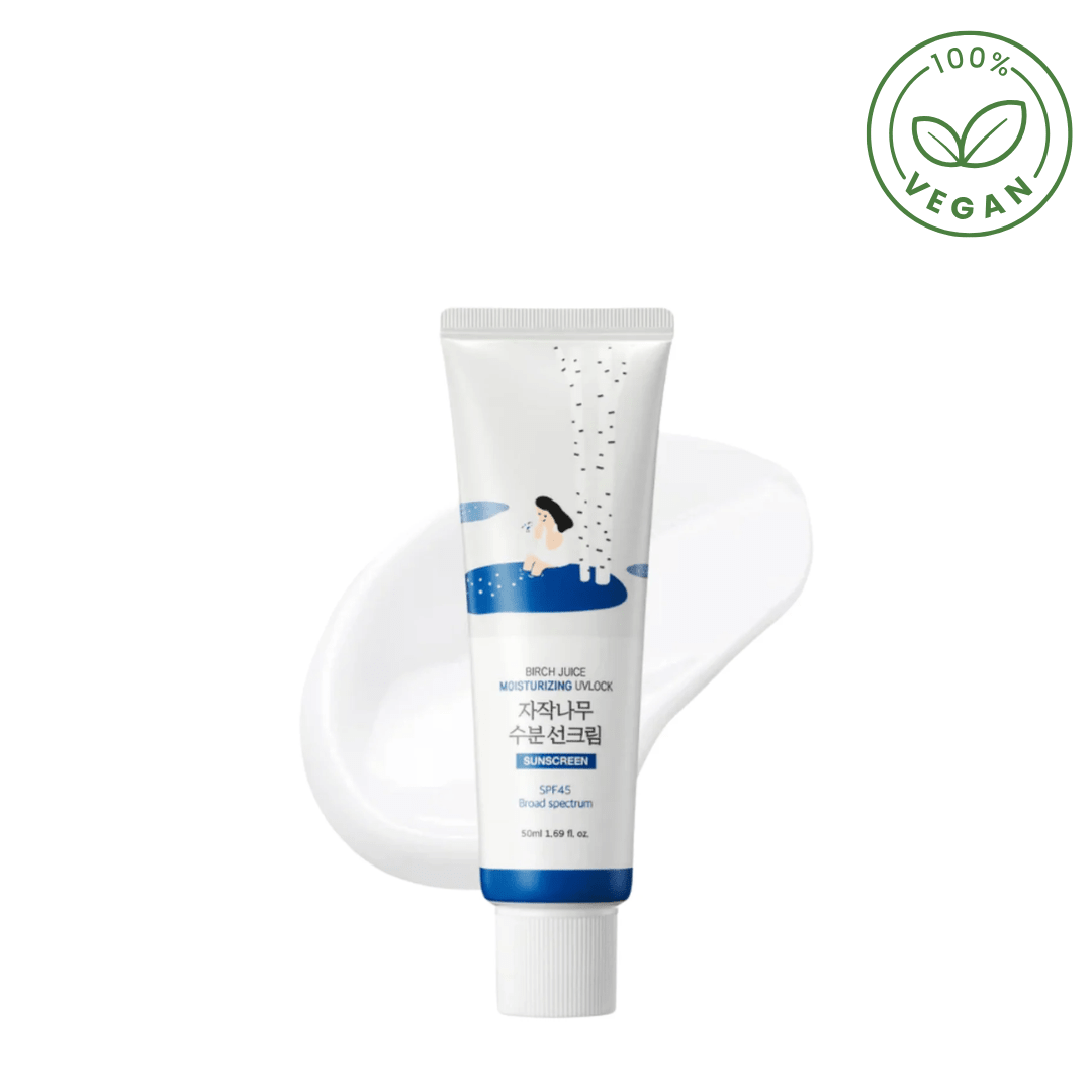 Round Lab - Crème solaire au jus de bouleau SPF50+ PA++++ – Protection & hydratation de la marque Round Lab