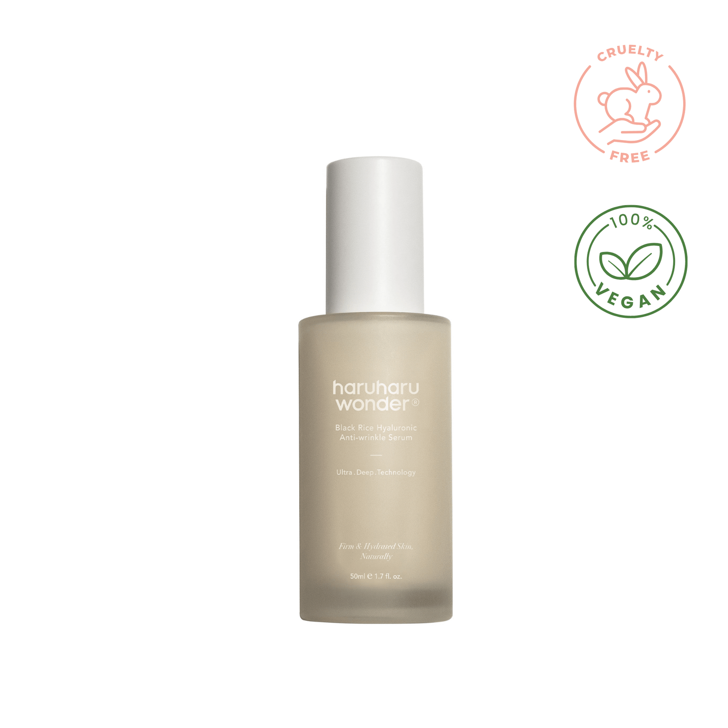 Sérum anti - rides hyaluronique au riz noir de la marque Haruharu WONDER