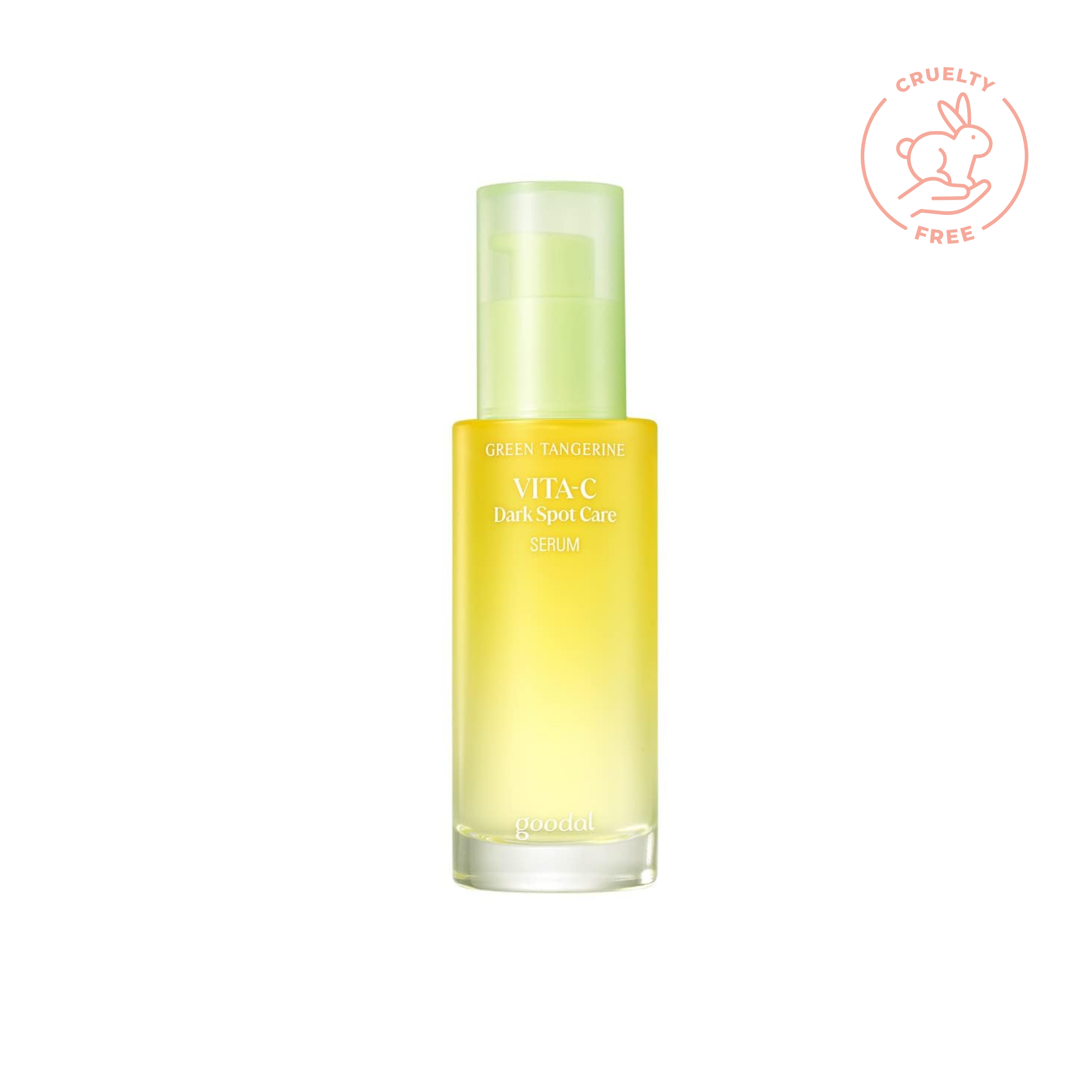 Sérum anti - taches Vita C à la mandarine verte de la marque Goodal