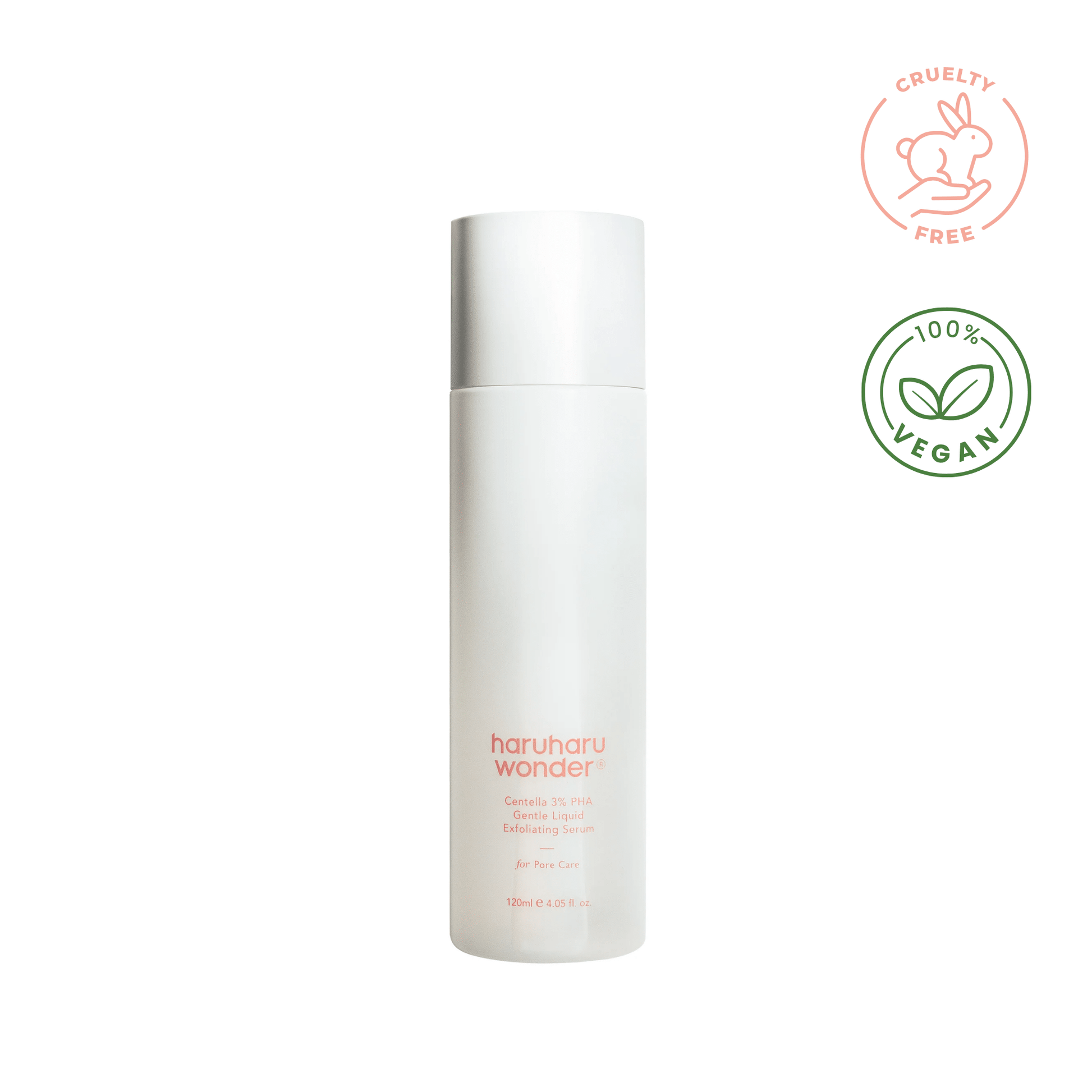Sérum exfoliant liquide doux Centella 3% PHA de la marque Haruharu WONDER