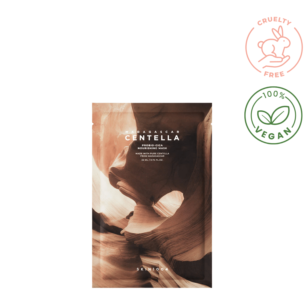 SKIN1004 – Masque en Feuille Probio - Cica Nourrissant Centella de la marque SKIN1004