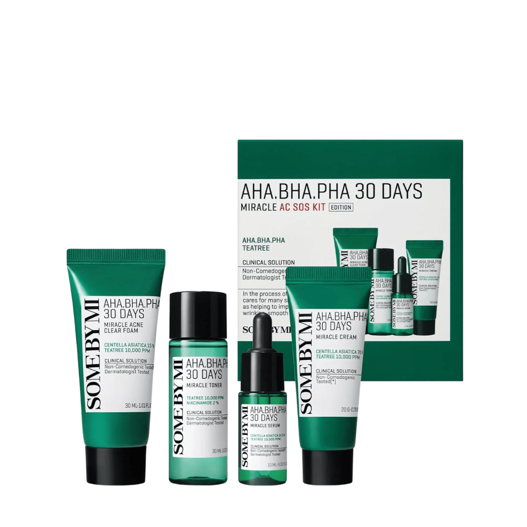 SOME BY MI - Kit SOS AHA BHA PHA 30 jours – Purifier & transformer en 30 jours de la marque SOME BY MI