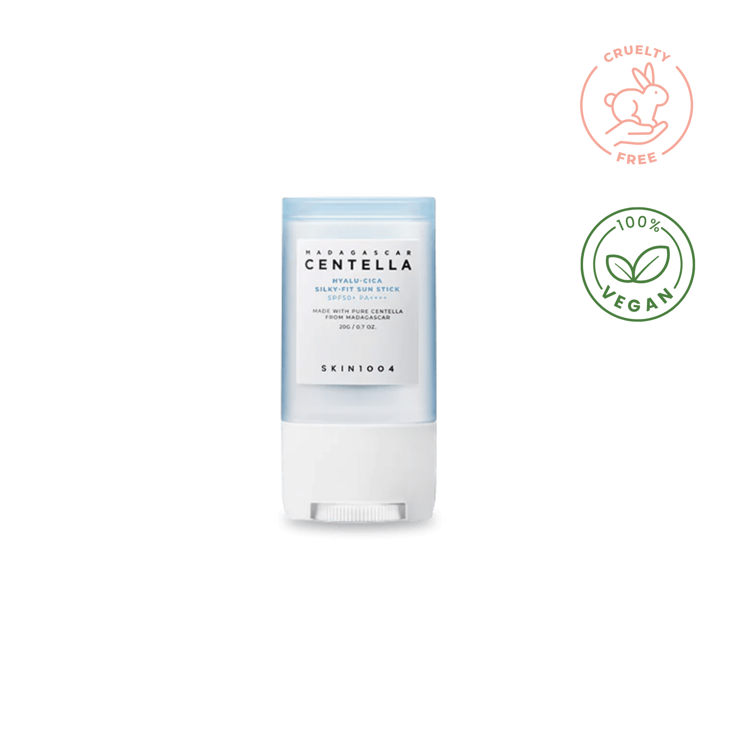 Stick Solaire Silky - Fit Centella Hyalu - Cica de Madagascar de la marque SKIN1004